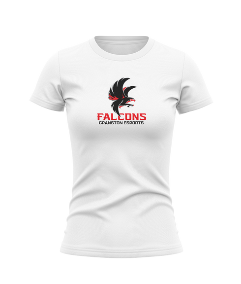 Cranston Falcons Esports S/S Ladies Tri-Blend T-shirt