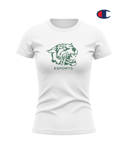 Wayland Wildcats HS Esports S/S Ladies Tri-Blend T-shirt
