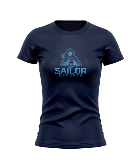Mona Shores HS Esports Alternate S/S Ladies Tri-Blend T-shirt