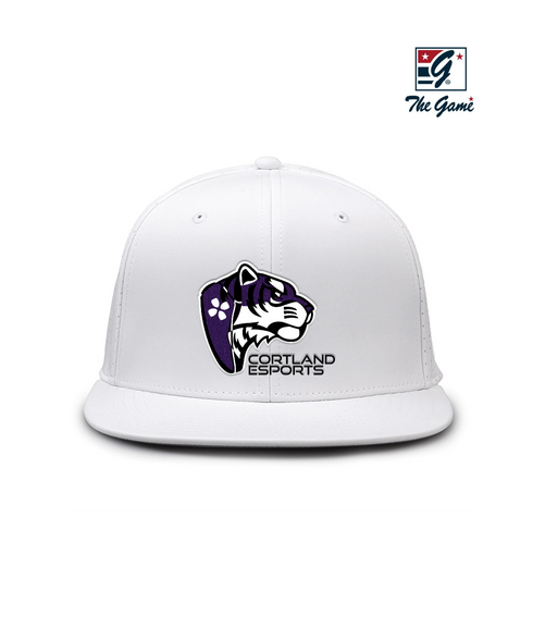 Cortland Purple Tigers Perforated Game Changer Hat