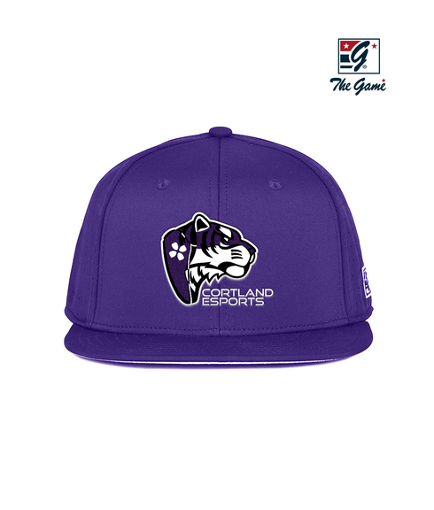 Cortland Purple Tigers Perforated Game Changer Hat
