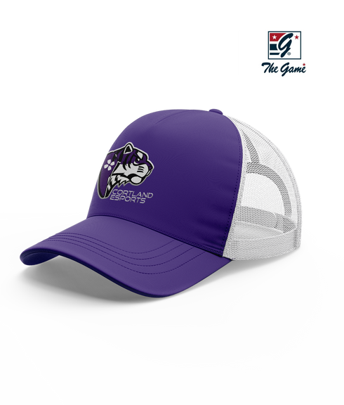 Cortland Purple Tigers Snapback Hat