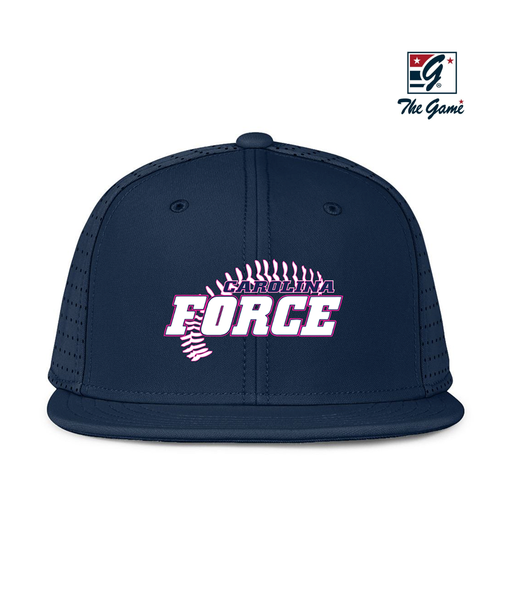 Carolina Force Navy Perforated Game Changer Hat Emerge Apparel