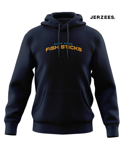 Cape Fear Fish Sticks Word Mark Hoodie