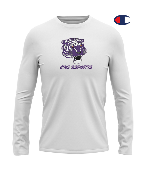 Retro Cortland Purple Tigers Pro L/S Crew Neck