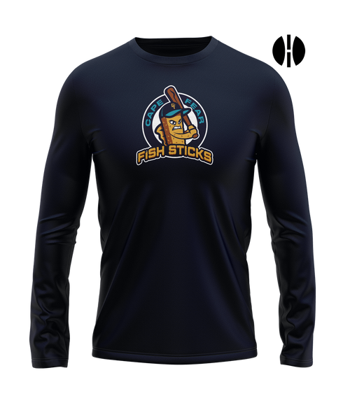 Cape Fear Fish Sticks L/S Performance T-shirt