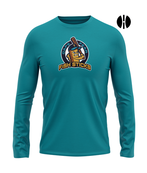 Cape Fear Fish Sticks L/S Performance T-shirt