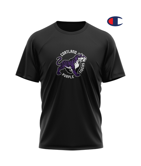 Cortland Purple Tigers Pro S/S Crew Neck T