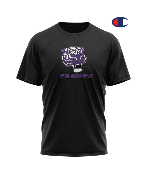 Retro Cortland Purple Tigers Pro S/S Crew Neck T