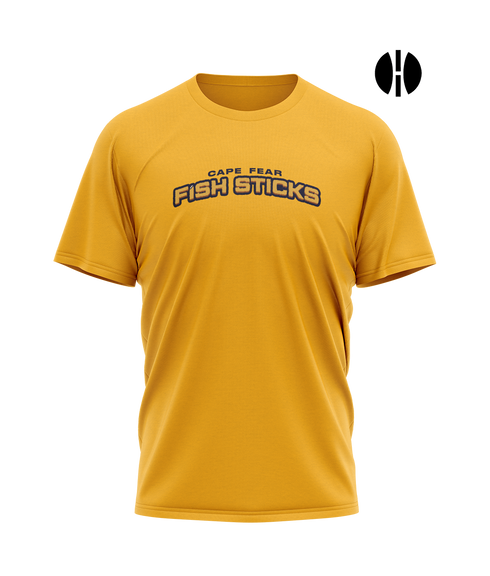Cape Fear Fish Sticks Word Mark S/S Performance T-shirt