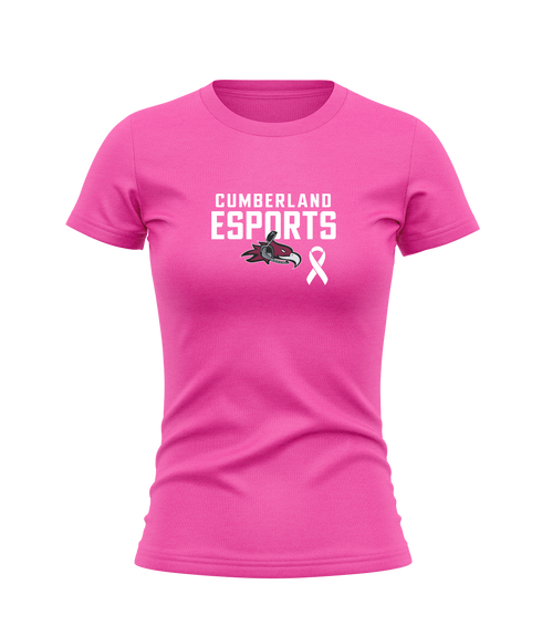Cumberland Esports Breast Cancer Awareness SS Women's T