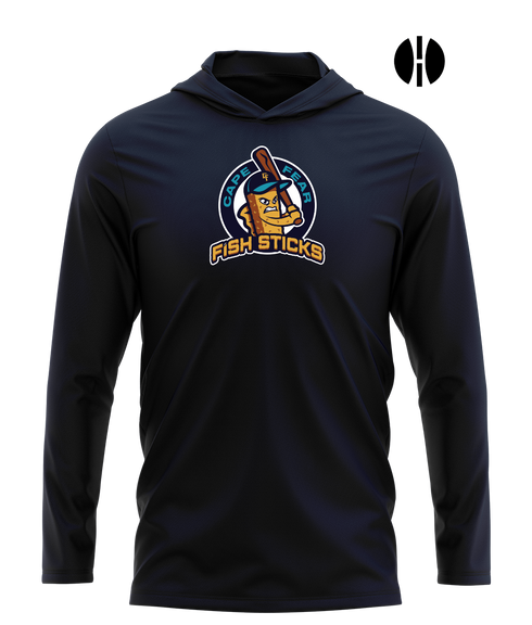 Cape Fear Fish Sticks Pro Lightweight Hoodie