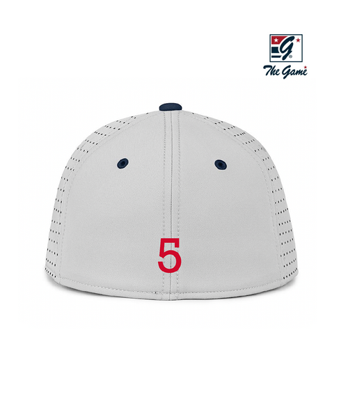 Rowan Rangers White / Navy Perforated Game Changer Hat