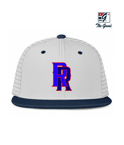 Rowan Rangers White / Navy Perforated Game Changer Hat