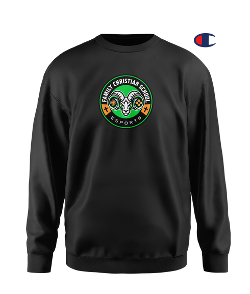 Family Christian School Esports Pro Crewneck Sweatshirt