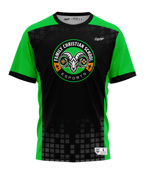 Family Christian School Esports Elite Crew Neck Jersey