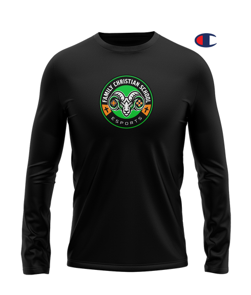 Family Christian School Esports Pro L/S Crew Neck