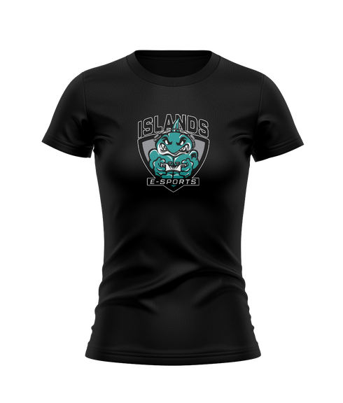Islands High School Sharks S/S Ladies Tri-Blend T-shirt