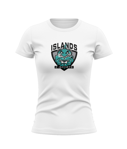 Islands High School Sharks S/S Ladies Tri-Blend T-shirt