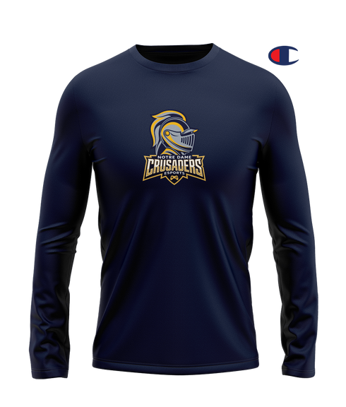 Notre Dame Crusaders Pro L/S Crew Neck