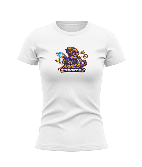 New Vision Charter School Esports S/S Ladies Tri-Blend T-shirt