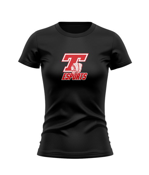 Tonganoxie Chieftains Esports S/S Ladies Tri-Blend T-shirt