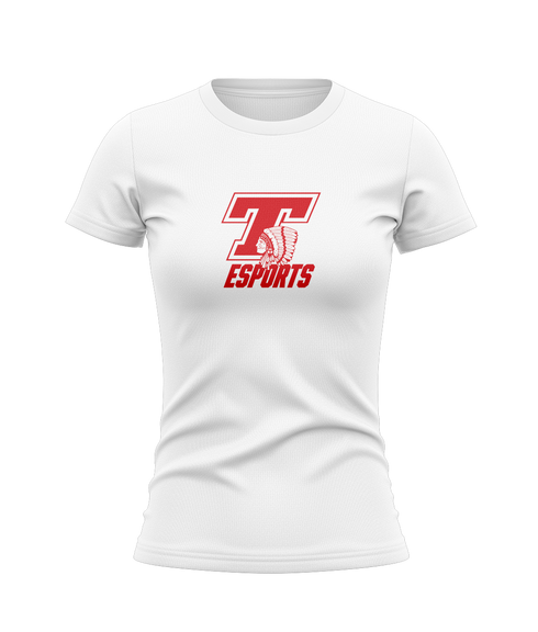 Tonganoxie Chieftains Esports S/S Ladies Tri-Blend T-shirt