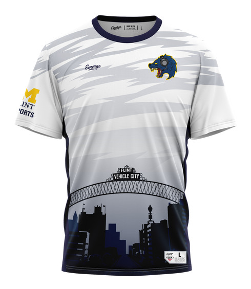 University of Michigan Flint Esports Elite Crew Neck Jersey